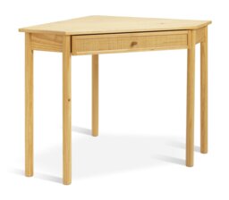 Habitat Simone 1 Drawer Corner Office Desk - Natural - thumbnail 1