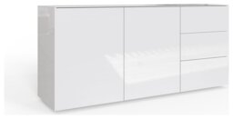 Frank Olsen Intel Smart 2 Door 3 Drawer Sideboard - White