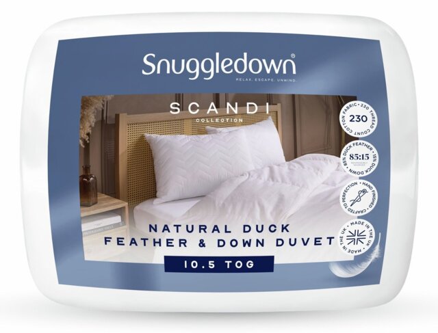 Snuggledown Scandi Duck 10.5 Tog Duvet - King - image 1