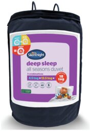 Silentnight Deep Sleep All Seasons 18 Tog Duvet - Kingsize