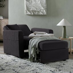 Habitat Reagan Fabric Chairbed - Charcoal - thumbnail 2
