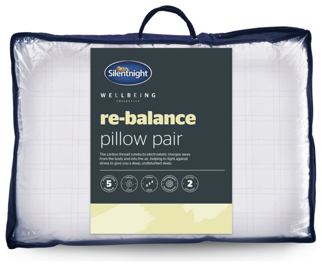 Silentnight Wellbeing Rebalance Stress Relieving Pillows - image 1