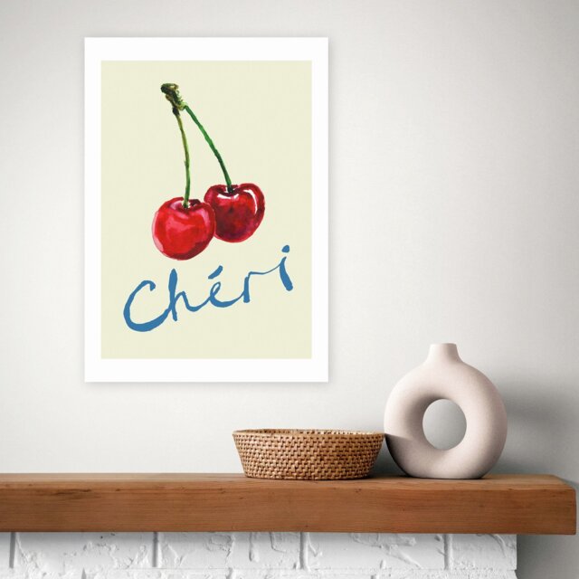 East End Prints Cheri Art Print - A2 - image 1
