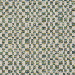 Habitat Check Blackout Jacquard Eyelet Curtains - Teal - 117x137cm - thumbnail 2