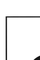 Habitat Aluminus Black Metal Picture Frame - 50x50cm - thumbnail 2