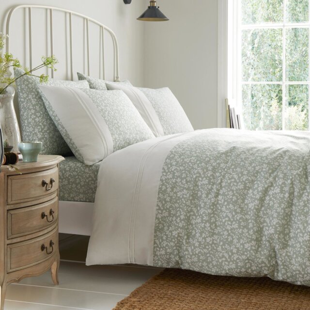 Dreams & Drapes Decorative Tess Green Bedding Set- King size - image 1
