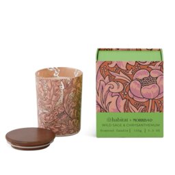 Habitat x Morris & Co. Boxed Candle - Sage and Chrysanthemum - thumbnail 2