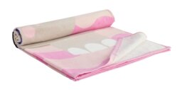 Argos Home Hippo Wave Beach Towel - Pink - thumbnail 2