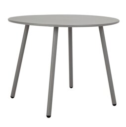 Argos Home Ipanema 4 Seater Metal Garden Table - Grey