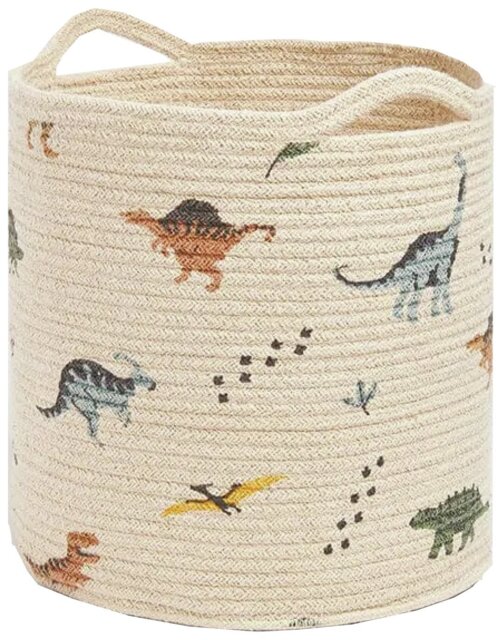 Great Little Trading Company Rope Storage Basket - Dinosaur - image 1