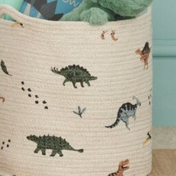 Great Little Trading Company Rope Storage Basket - Dinosaur - thumbnail 2