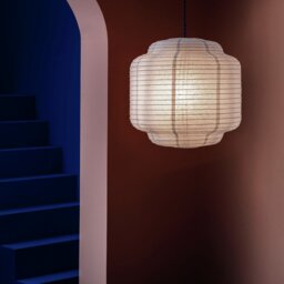 Habitat 60 Cirro White Paper Easy Fit Lampshade - 45cm - thumbnail 2