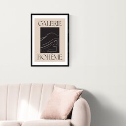 East End Prints La Vie Boheme Framed Wall Print - A2 - thumbnail 2