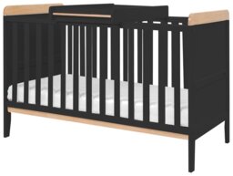 Tutti Bambini Rio 3 Piece Nursery Furniture Set - Slate Oak - thumbnail 2