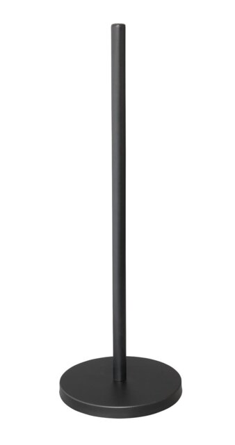 Habitat Steel Toilet Roll Holder - Matt Black - image 1