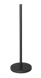 Habitat Steel Toilet Roll Holder - Matt Black - thumbnail 1