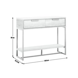 Habitat Nomad Console Table - Natural - thumbnail 2