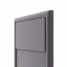 Silentnight Palermo Fabric Double Headboard - Grey - thumbnail 1