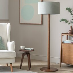 Habitat Pole Floor Lamp Base - Walnut - thumbnail 1