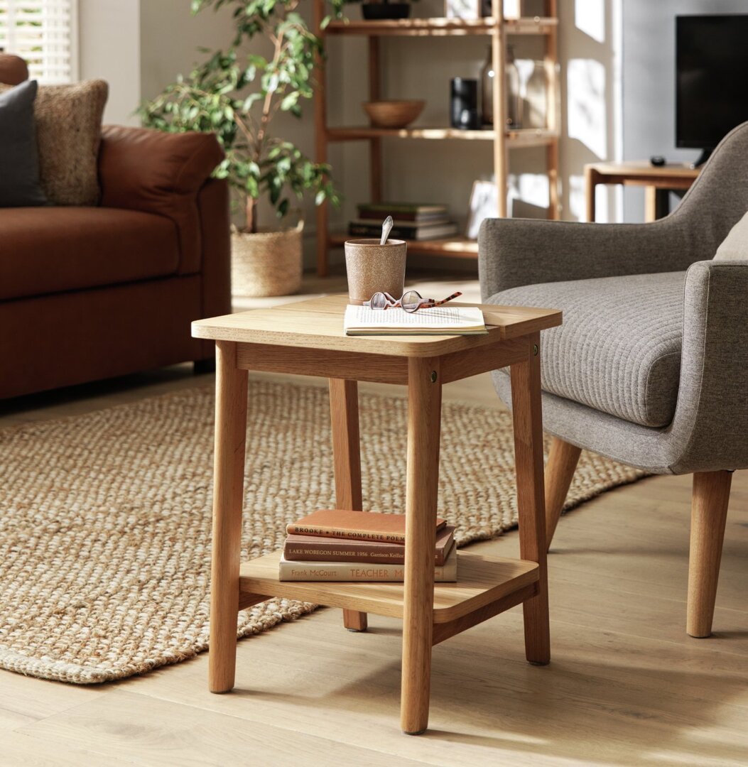 Habitat Nel Side Table Black by Argos