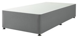 Silentnight Single Divan Bed Base - Grey - thumbnail 2