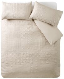 Catherine Lansfield Folkstone Geo Natural Bedding Set - King - thumbnail 2