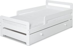 Habitat Ellis Toddler Bed, Drawer & Kids Mattress - White - thumbnail 2