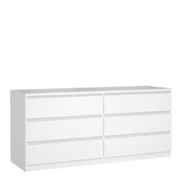 Furniture To Go Naia 6 Drawers Chest - White - thumbnail 2