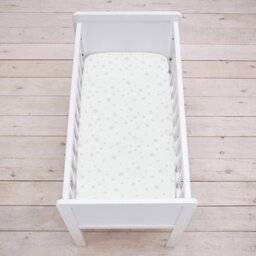 Silentnight Safe Nights Nursery Grey Fitted Sheets - Crib - thumbnail 2