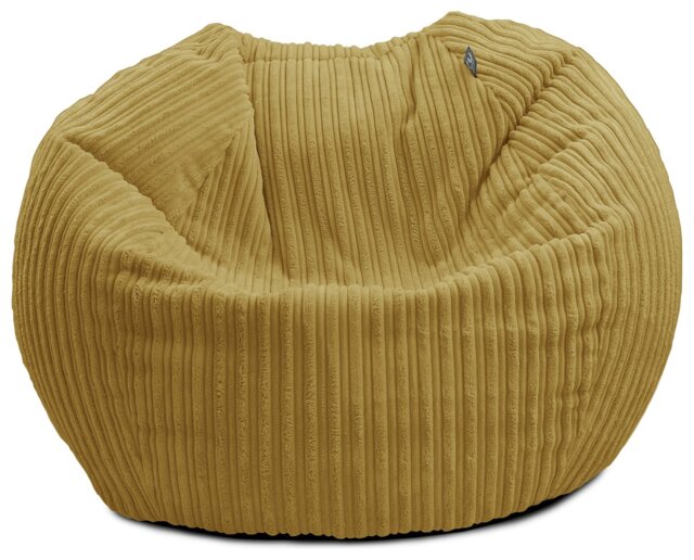 rucomfy Kids Slouch Bean Bag - Mustard - image 1