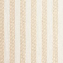 Habitat Oxford Stripe Print Neutral Fitted Sheet - Double - thumbnail 2