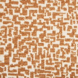 Habitat Cove Fabric Storage Ottoman - Brown & Cream - thumbnail 2