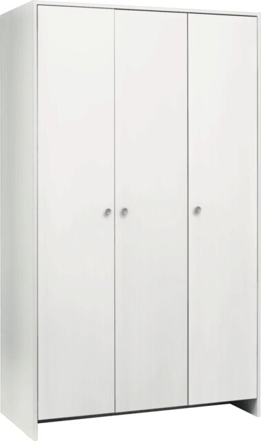 Argos Home Seville 3 Door Wardrobe - White - image 1