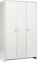 Argos Home Seville 3 Door Wardrobe - White - thumbnail 2