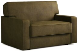 Jay-Be Linea Fabric Cuddle Chair Sofa Bed - Sage Green - thumbnail 1