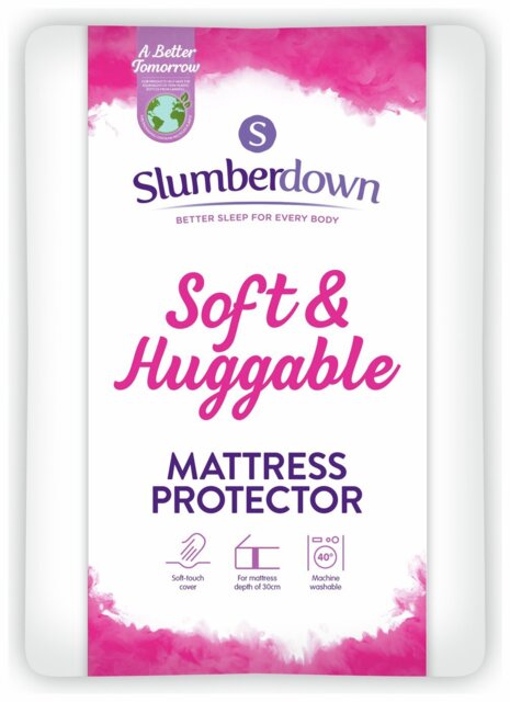 Slumberdown Soft & Huggable Mattress Protector - Superking - image 1