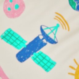 Argos Home Space Glow in the Dark Kids Bedding Set - Single - thumbnail 2
