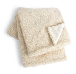 Habitat Faux Shearling Throw - Oatmeal - 150x200cm - thumbnail 1
