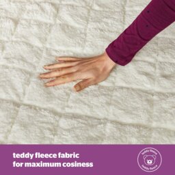 Silentnight Teddy Fleece Electric Blanket - Single - thumbnail 2