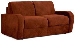 Jay-Be Deco Fabric 2 Seater Sofa Bed - Orange