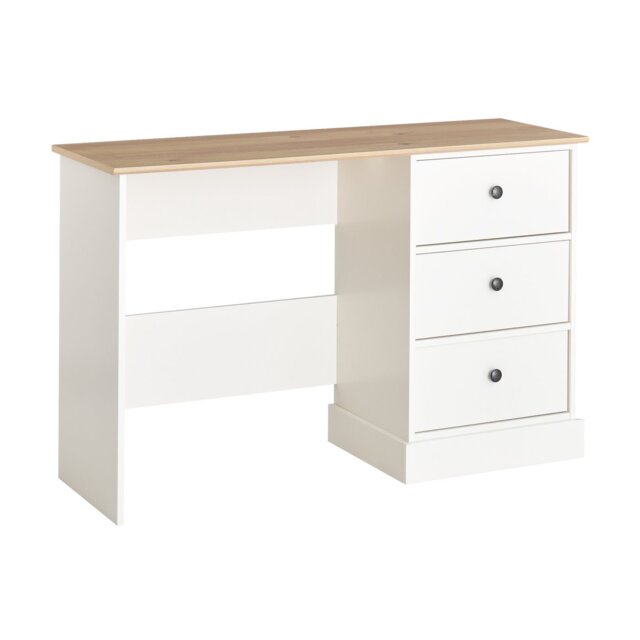 Argos Home Kensington 3 Drawer Dressing Table - Ivory - image 1