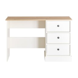 Argos Home Kensington 3 Drawer Dressing Table - Ivory - thumbnail 2