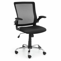 Julian Bowen Imola Fabric Office Chair - Black - thumbnail 2