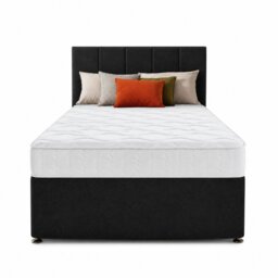 Silentnight Marlow 1000 Mirapocket Small Double 4 Drawer Divan Bed - Charcoal - thumbnail 2