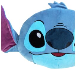 Disney Stitch Shaped Cushion - Blue - 48x32cm - thumbnail 2