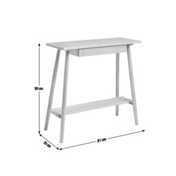 Habitat Swen 1 Drawer Console Table - Natural - thumbnail 2