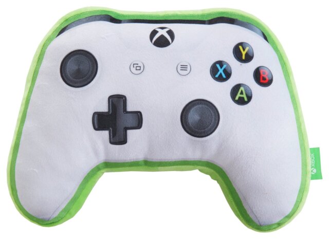 Xbox Kids Controller Shaped Cushion - Green - 28x40cm - image 1