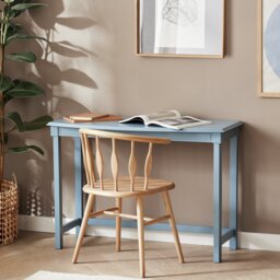 Argos Home Hera Office Desk - Blue - thumbnail 2