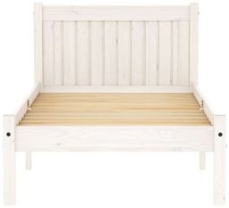 Birlea Rio Double Wooden Bed Frame - White - thumbnail 2