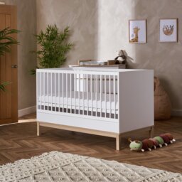 Obaby Astrid Cot Bed - White - thumbnail 1